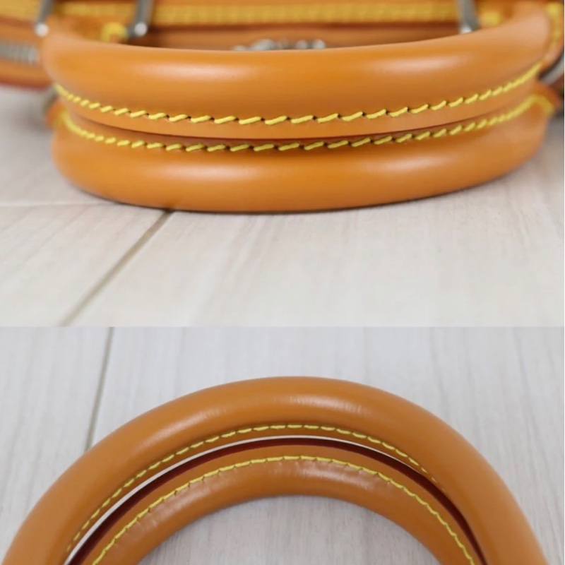 「JL精品代購」98新 LV 新款貝殼alma bb寬肩帶 焦糖色-11