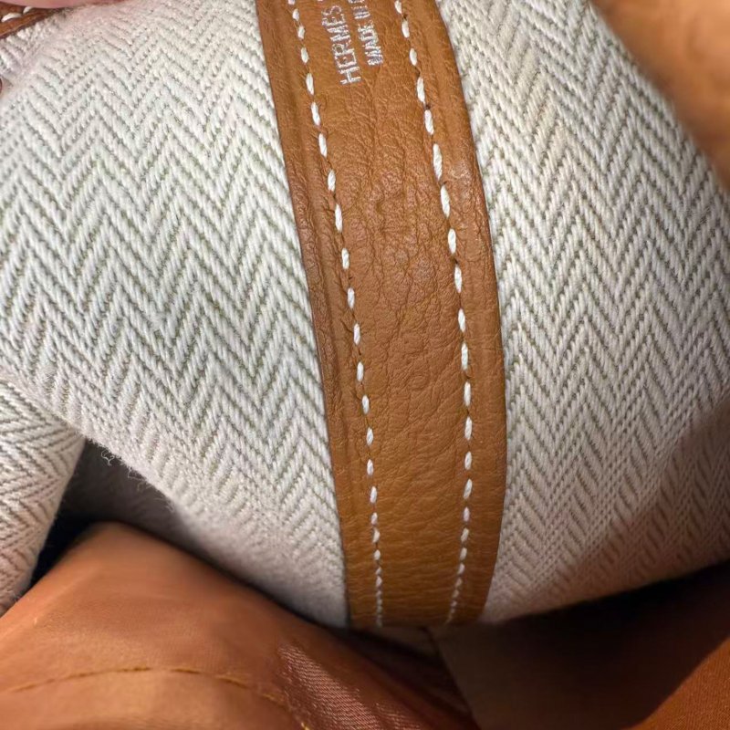 ［2352］Hermès 愛馬仕 GARDEN PARTY36（棕色）銀扣 TOGO皮-5