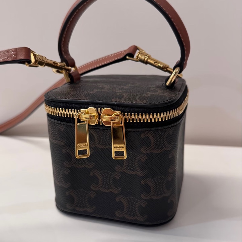 Celine mini vanity case 老花化妝盒-0