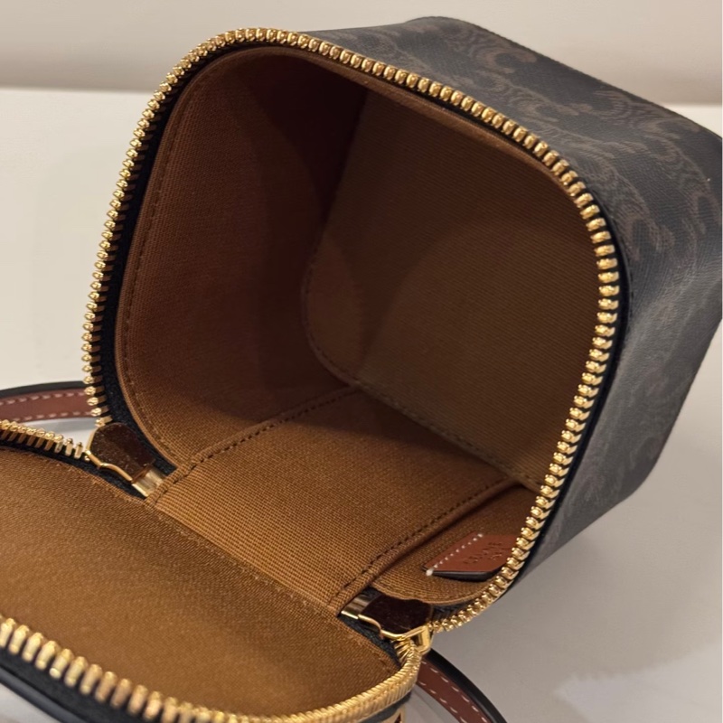 Celine mini vanity case 老花化妝盒-3