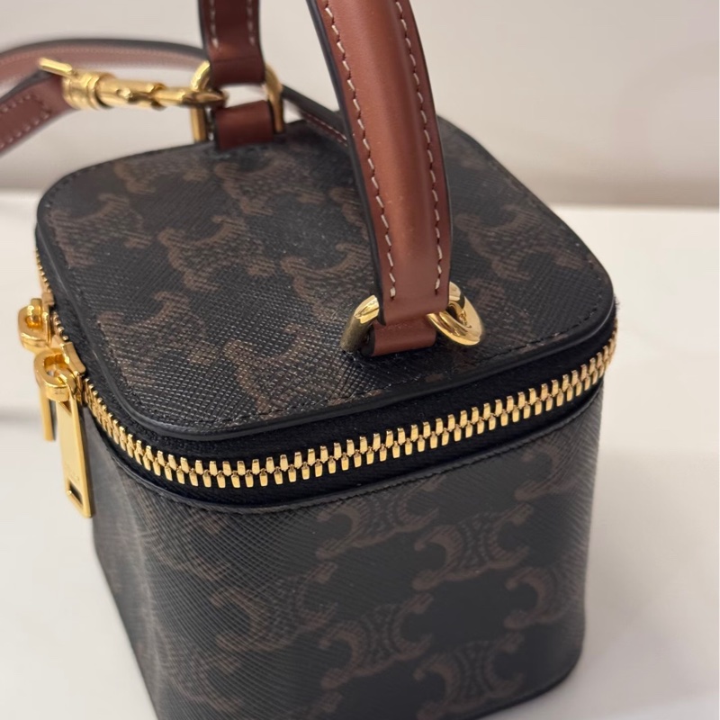 Celine mini vanity case 老花化妝盒-4