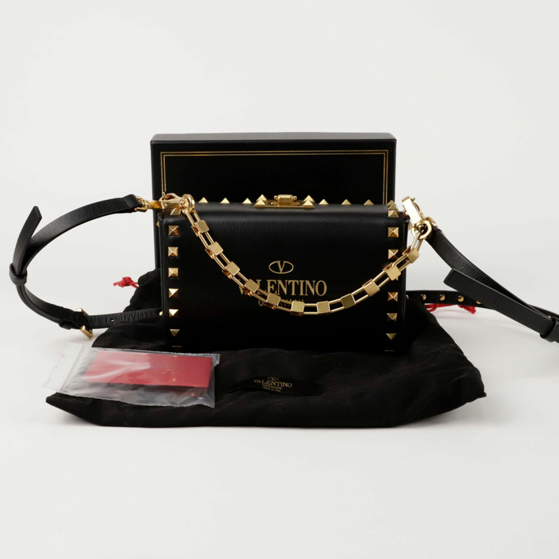 VALENTINO Alcove Rockstud 單肩斜背包 0B0J89-0