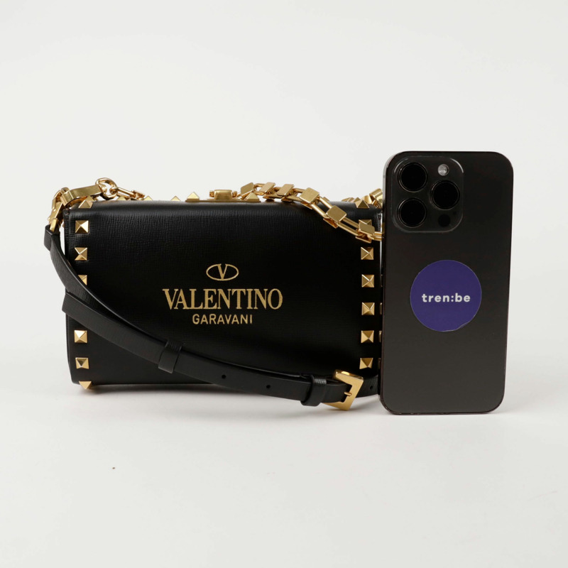 VALENTINO Alcove Rockstud 單肩斜背包 0B0J89-9