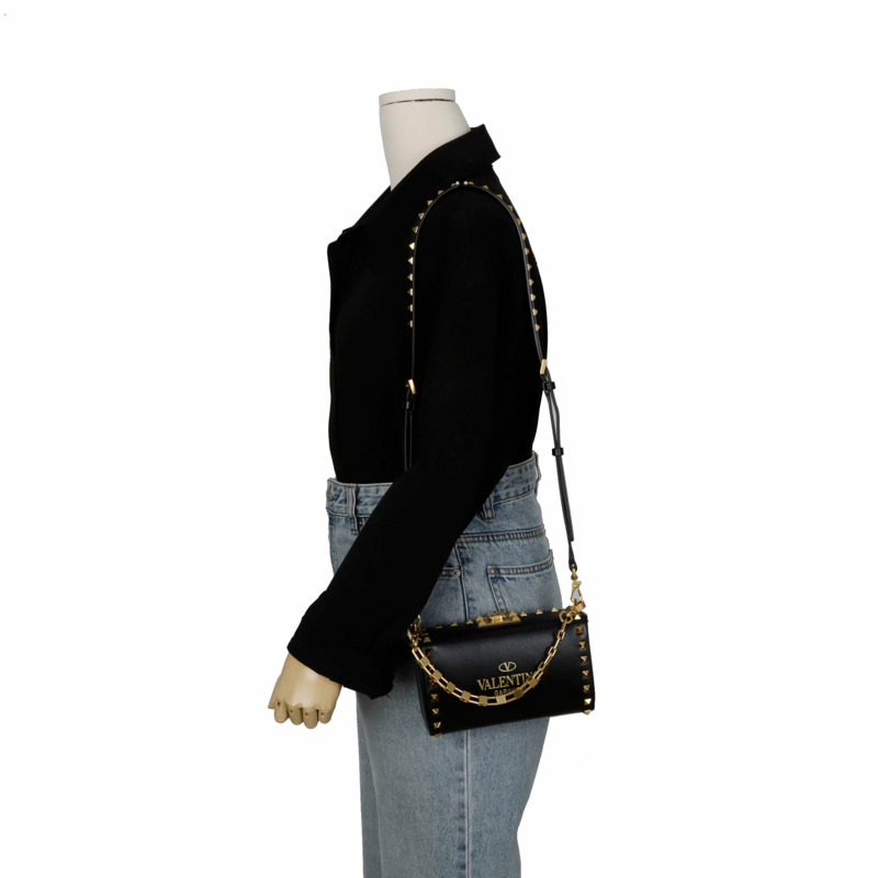 VALENTINO Alcove Rockstud 單肩斜背包 0B0J89-11