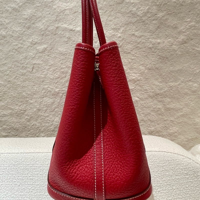 Hermès Garden Party 30 紅色花園包-3