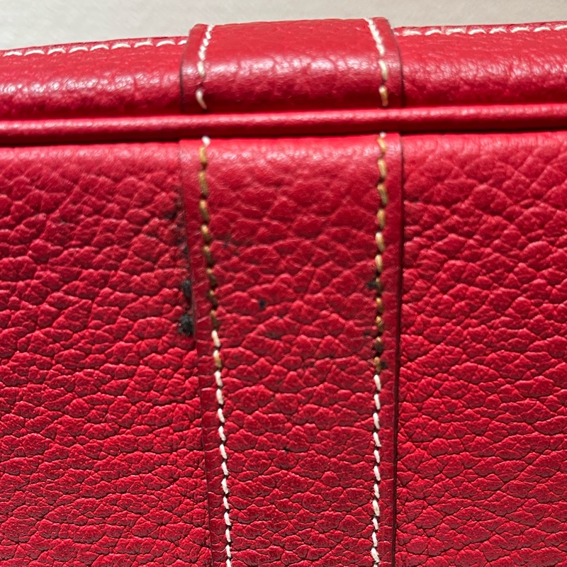 Hermès Garden Party 30 紅色花園包-7