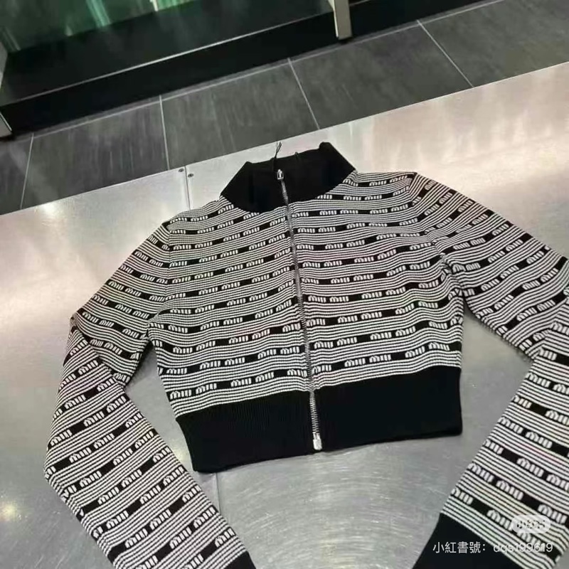 Miu miu修身拉鍊兩穿上衣 外套-2