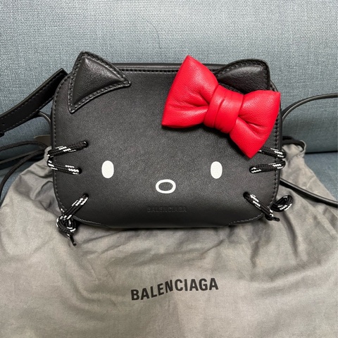 Balenciaga 聯名 Hello kitty xs camera bag  相機包 側背包