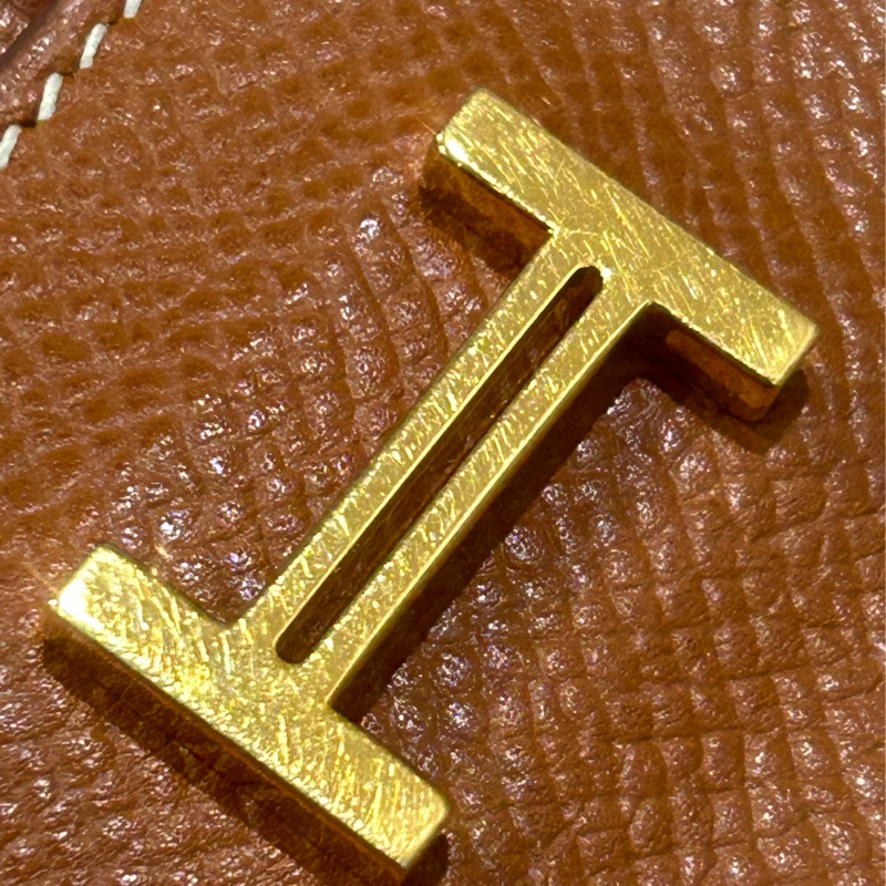 HERMES Vintage 雙面H扣短夾 (極稀少)🥰母錢包 發財賺大錢-3