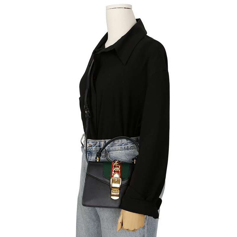 GUCCI Silvi迷你手提單肩包 470270-15