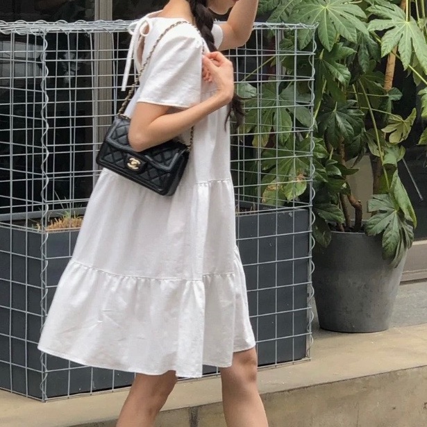 ✨Chanel 23B cf 黑金大mini 淡金扣 98新晶片款 🤍-2