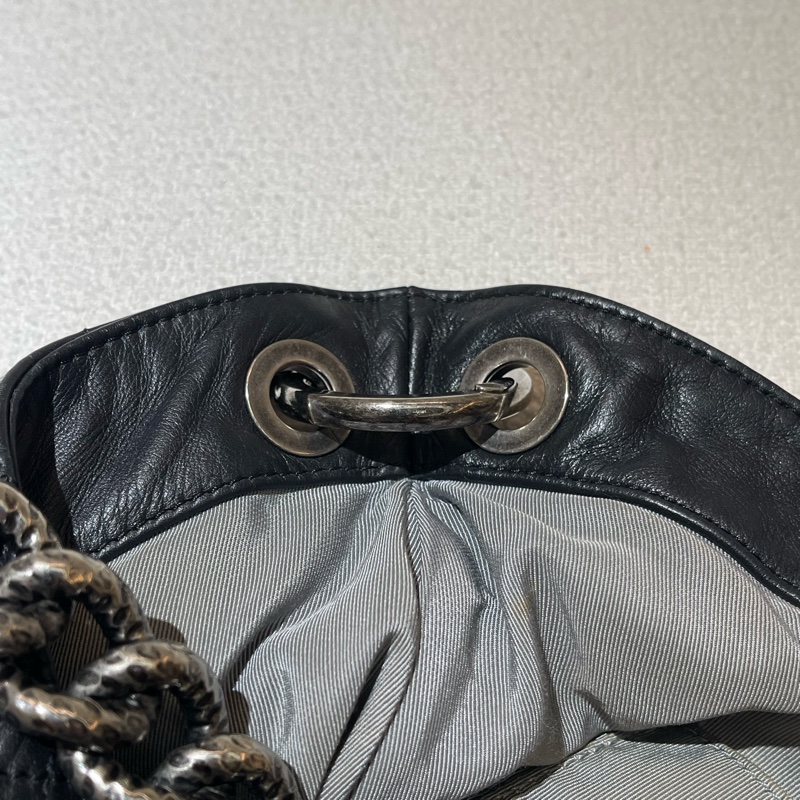 Chanel Coco Pleats Hobo 復古雙肩包-16