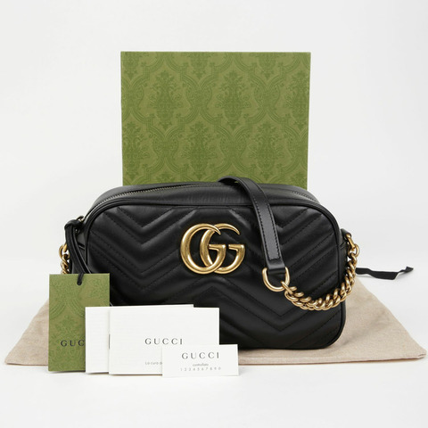 GUCCI GG Marmont 小號肩斜背包 447632