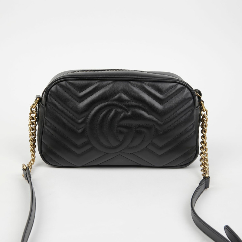 GUCCI GG Marmont 小號肩斜背包 447632-3