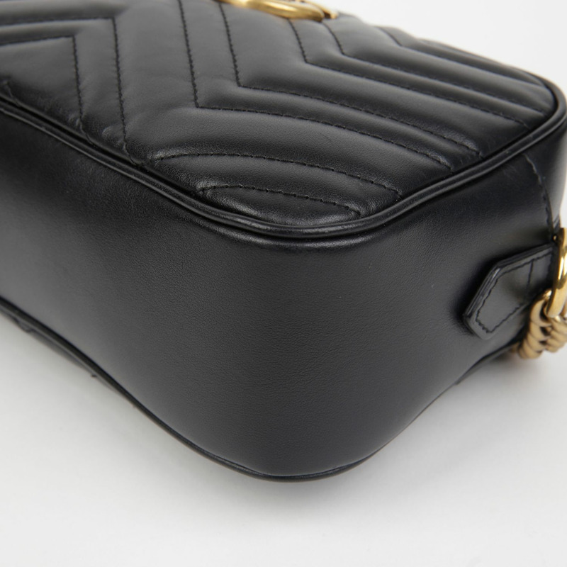 GUCCI GG Marmont 小號肩斜背包 447632-7