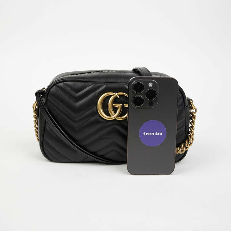 GUCCI GG Marmont 小號肩斜背包 447632-8