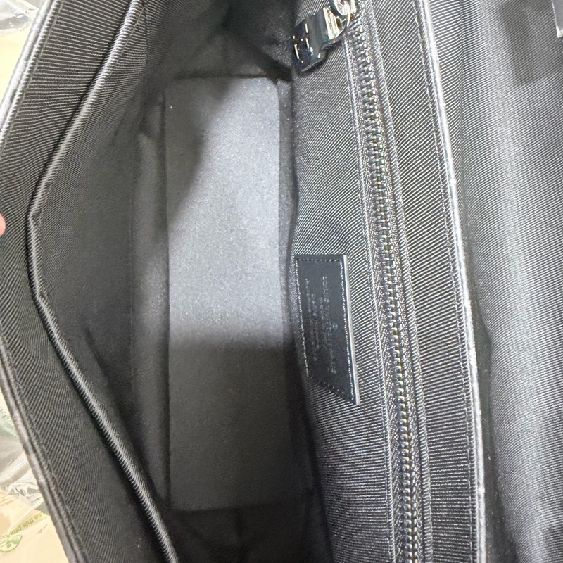 LV M40511 Messenger PM 經典Monogram Eclipse緹花帆布斜背郵差包-12