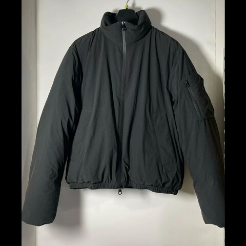 Burberry 黑色鵝絨外套 冬季厚外衣