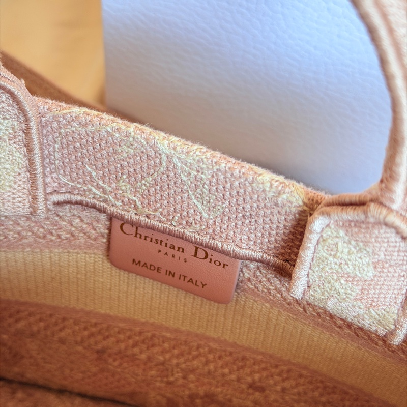 DIOR MINI TOTE可側背粉色動物園迷你托特-2