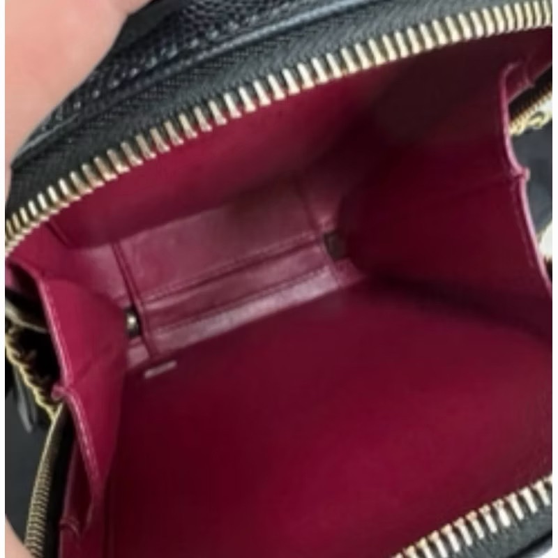 |保證真品|Chanel 直版 相機包 豎版 超級特別 撞包機率超低!荔枝牛皮!-4