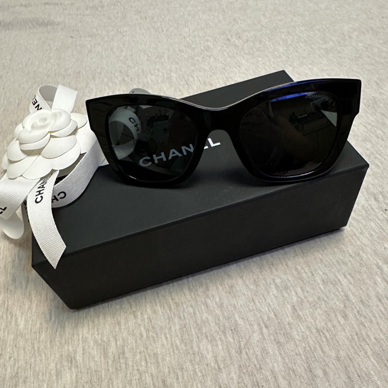 ｜全新｜Chanel 愛心標 太陽眼鏡 超級時髦好看-2