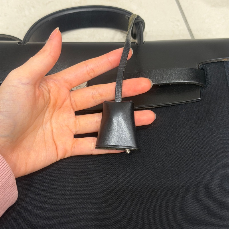 配件齊全❤️ 愛馬仕 #黑銀 #herbag31 #雙肩包 #後背包-13