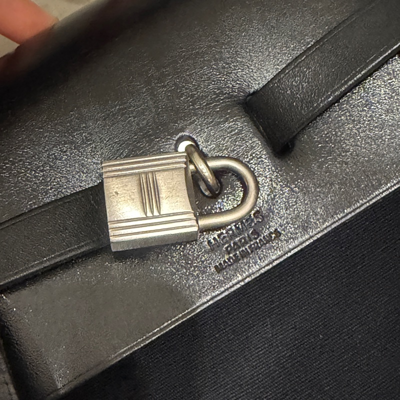 配件齊全❤️ 愛馬仕 #黑銀 #herbag31 #雙肩包 #後背包-20