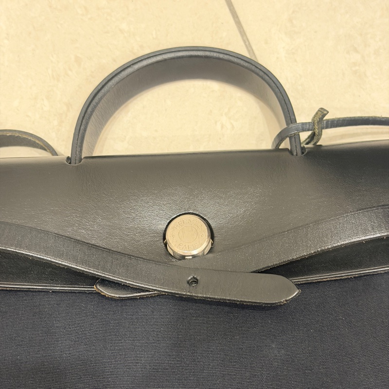 配件齊全❤️ 愛馬仕 #黑銀 #herbag31 #雙肩包 #後背包-21