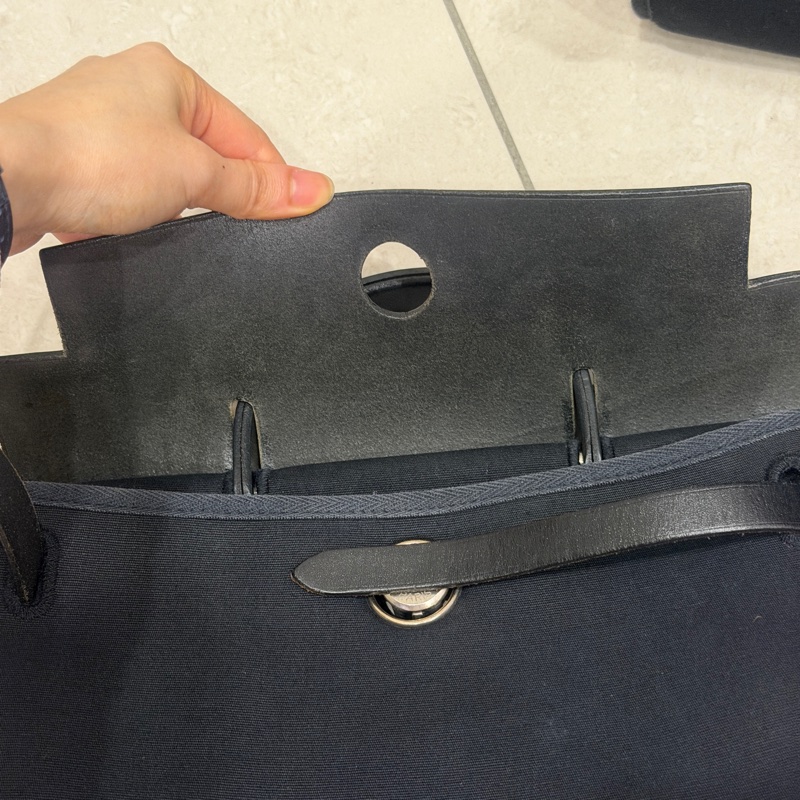 配件齊全❤️ 愛馬仕 #黑銀 #herbag31 #雙肩包 #後背包-22