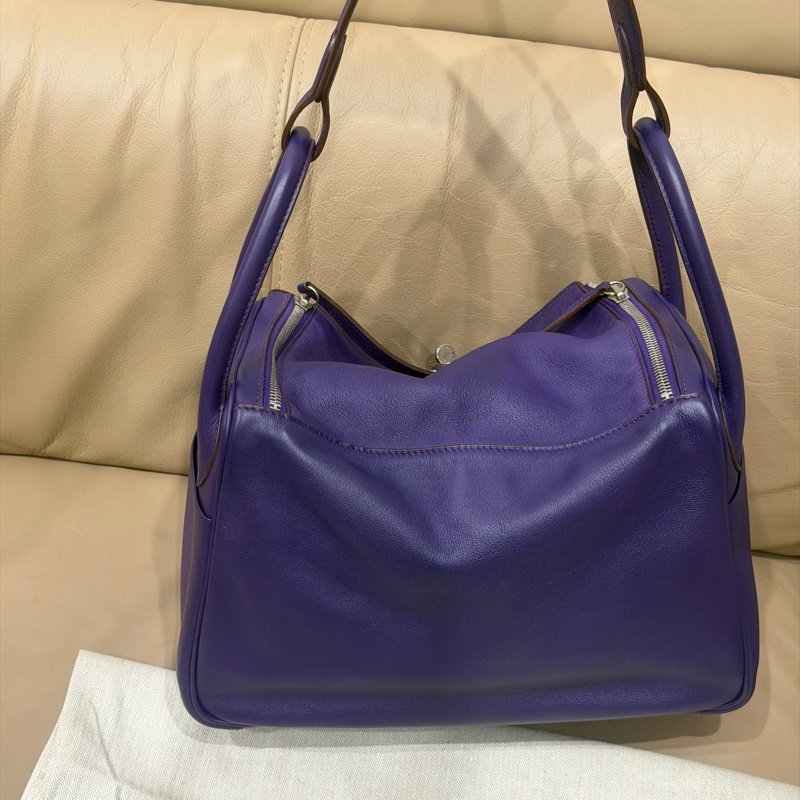 99新五金帶膜🌟 #愛馬仕 #鳶尾紫 #銀扣 #lindy30 #hermes-10