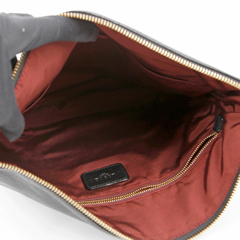 LOEWE Heritage 壓花 Logo 單肩斜背包-10