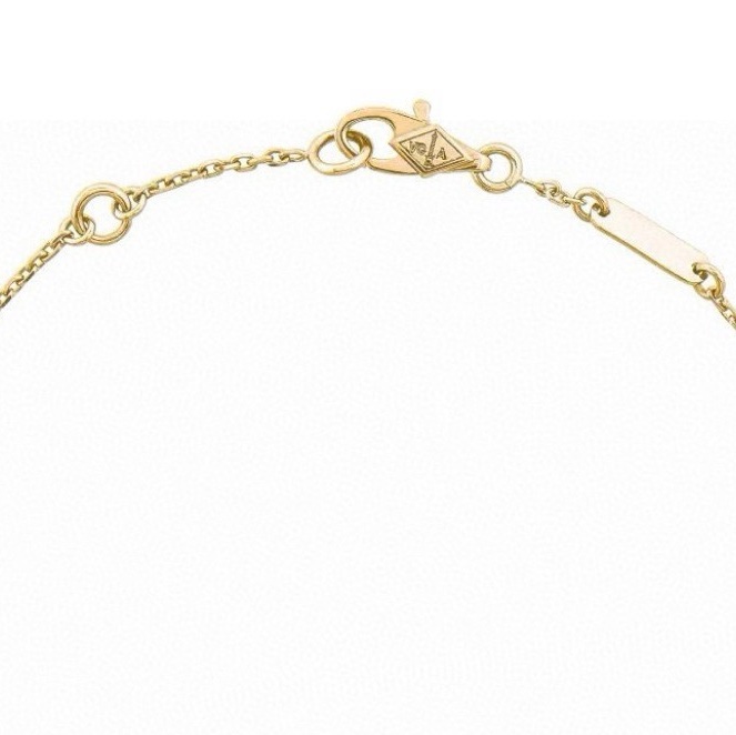 99新全配❤️ #vca #梵克雅寶 Alhambra #白貝母 #蝴蝶 #手鍊-2