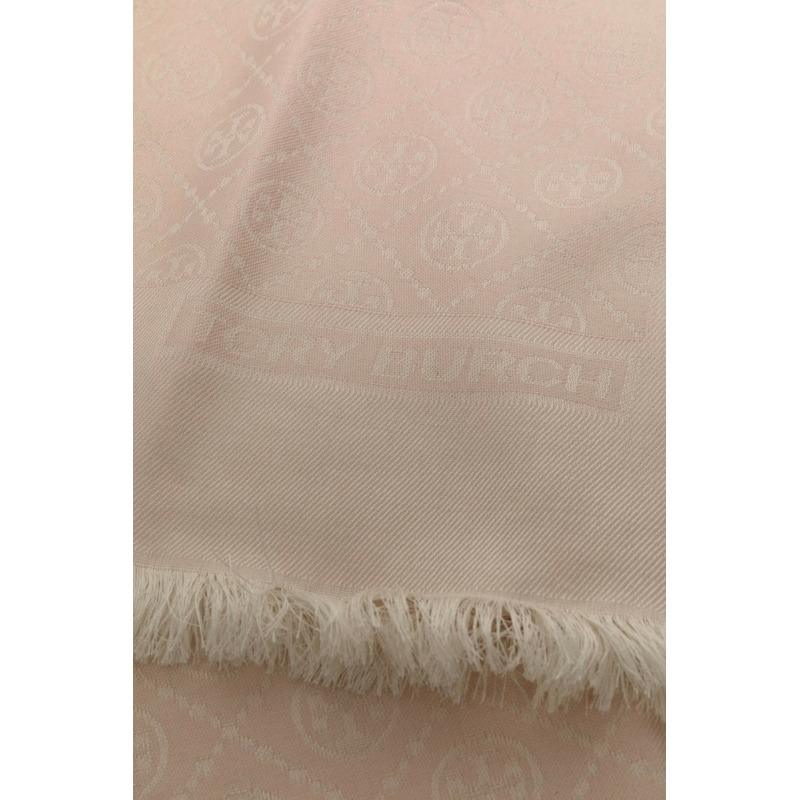 T Monogram Jacquard Traveler 圍巾-2