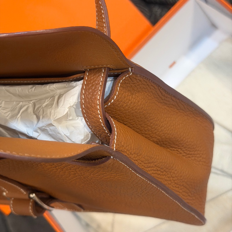 全新全配❤️ #愛馬仕 #halzan31 #金棕 #銀扣 #TC皮-8