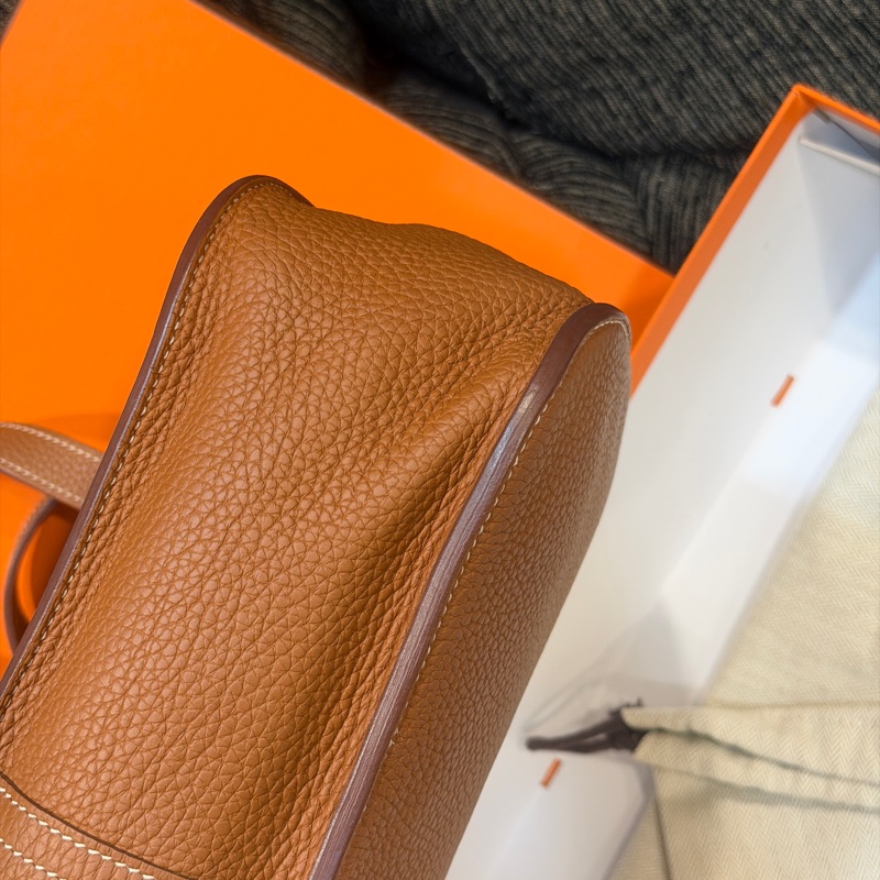 全新全配❤️ #愛馬仕 #halzan31 #金棕 #銀扣 #TC皮-15