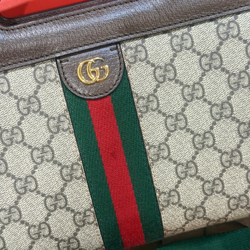 全新大全配🈶購證❤️ gucci #ophidia #老花 #雙肩帶 #手提斜挎包-6