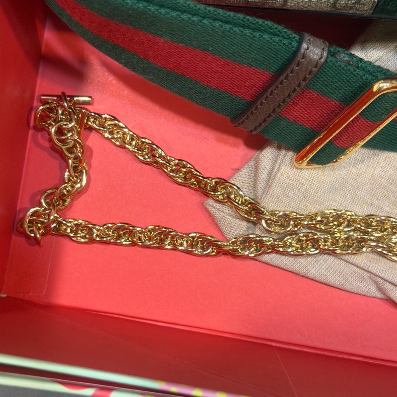 全新大全配🈶購證❤️ gucci #ophidia #老花 #雙肩帶 #手提斜挎包-7