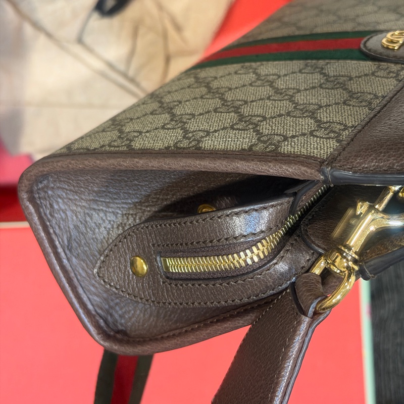 全新大全配🈶購證❤️ gucci #ophidia #老花 #雙肩帶 #手提斜挎包-11