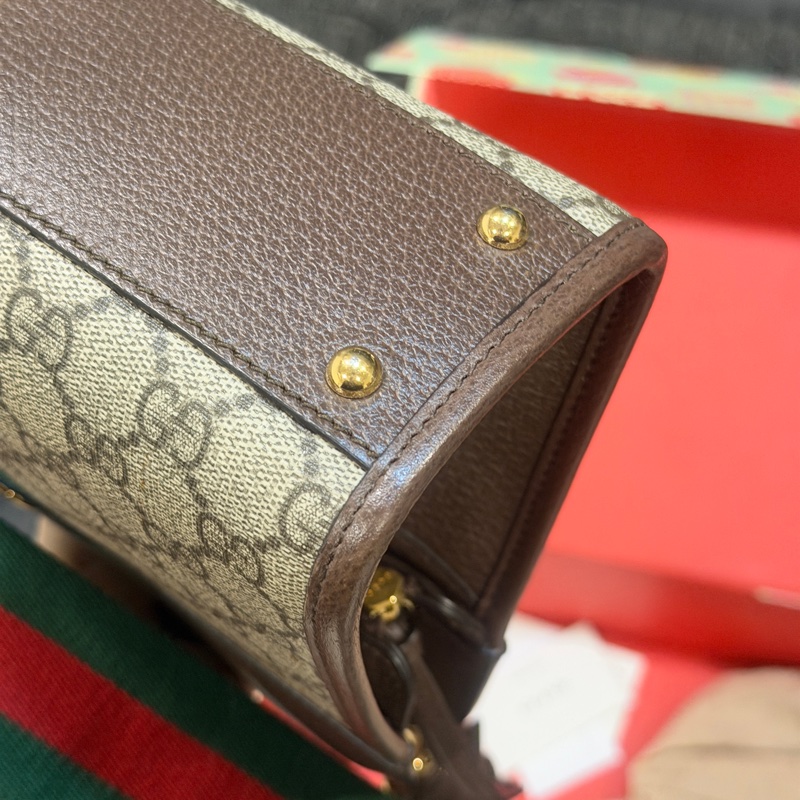 全新大全配🈶購證❤️ gucci #ophidia #老花 #雙肩帶 #手提斜挎包-14