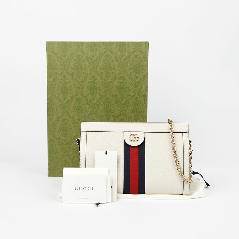 GUCCI Ophidia 鏈條小號肩斜背包 503877-0