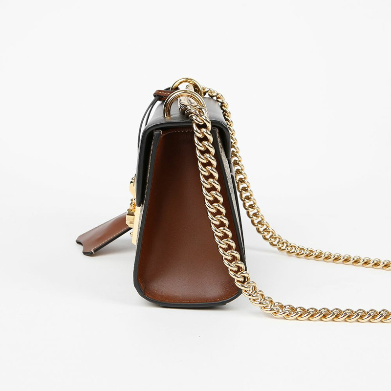 GUCCI 帶鎖小鏈條單肩斜背包 409487-6