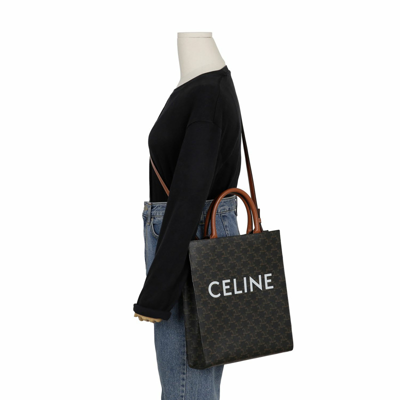 CELINE Vertical Cabas 小號手提單肩包 191542BZK-10