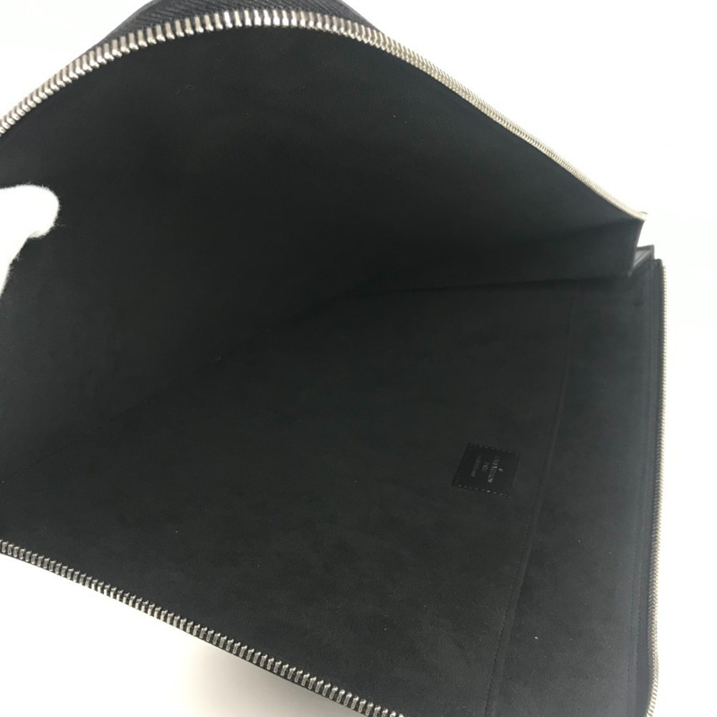 路易威登 M67754 Epi 皮革 Supreme Pochette Jour GM 黑色手拿包，男士，黑色-9