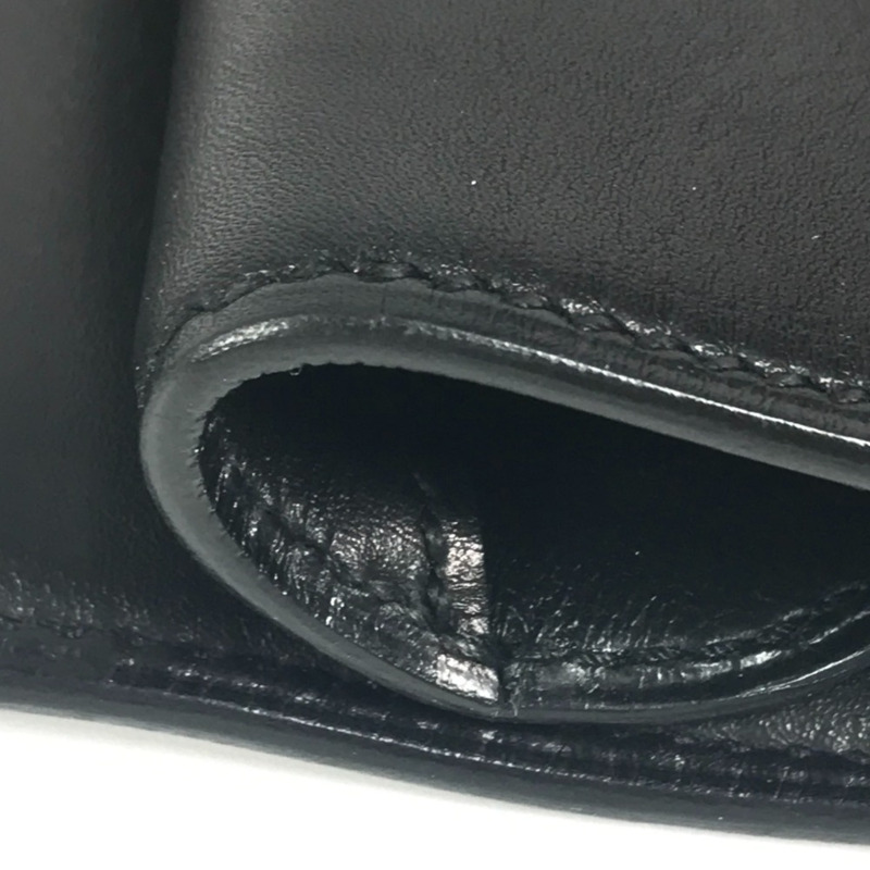 愛馬仕 Hermès 翻蓋手拿包，Pre-Pla，雙折手拿包，皮革，黑色，男女通用-15