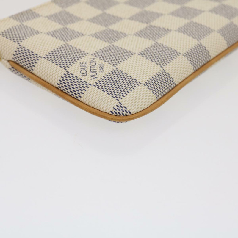 【日本直送】路易威登 Damier Azur Pochette Mira 中型配件袋 N60027 LV am478bSAM-16