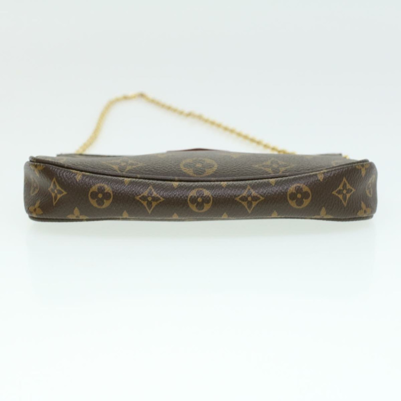 【日本直送】路易威登 Monogram Multi Pochette 配件包 卡其色 M44813 33620SAM-18