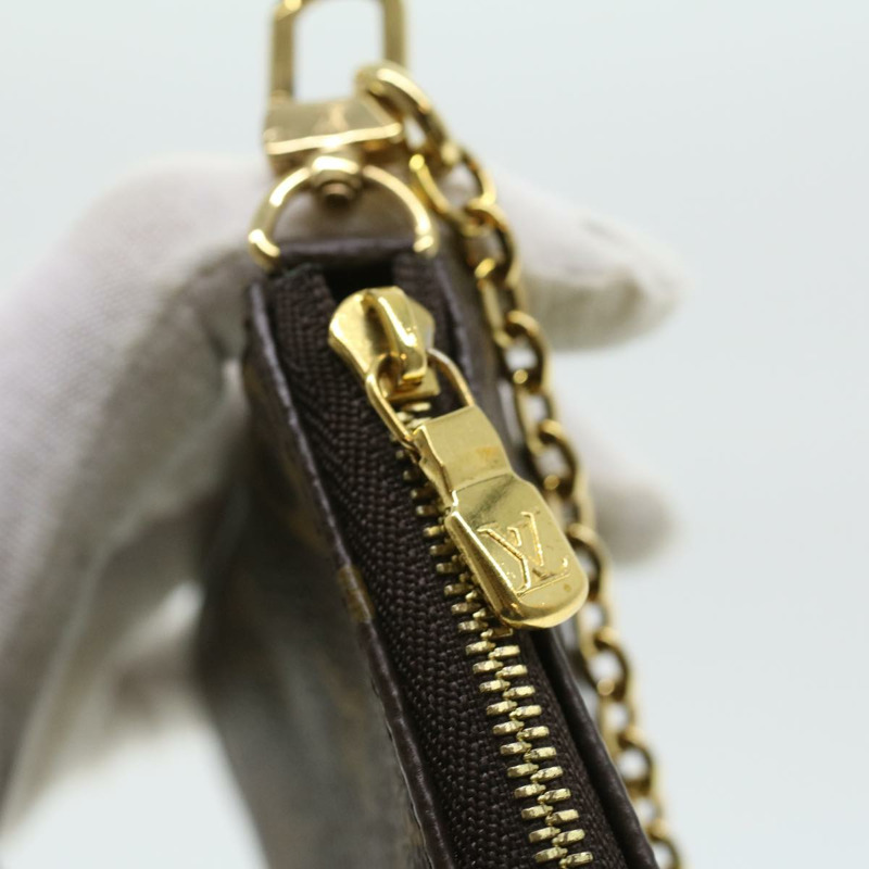 【日本直送】路易威登 Monogram Multi Pochette 配件包 卡其色 M44813 33620SAM-20