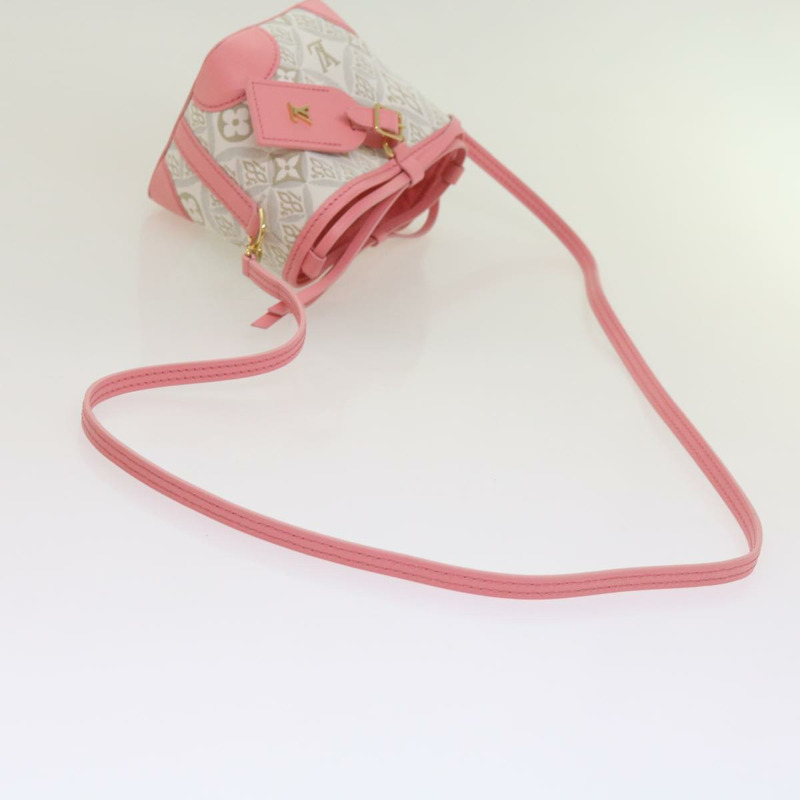 【日本直送】路易威登二手1854印花Noe Perth粉紅色手提包 M81112 LV正品 69112SAM-7