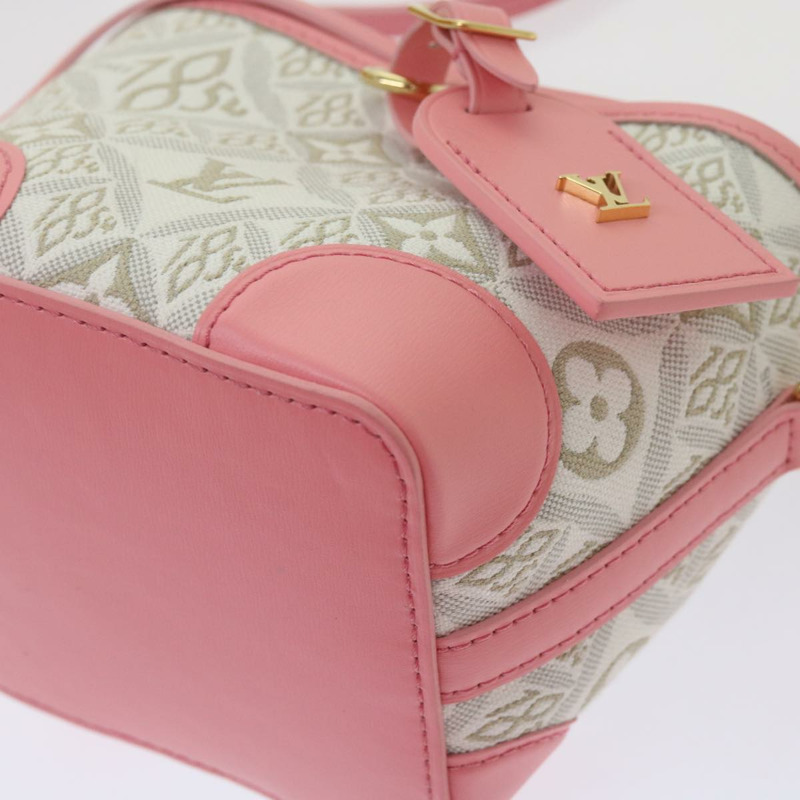 【日本直送】路易威登二手1854印花Noe Perth粉紅色手提包 M81112 LV正品 69112SAM-8