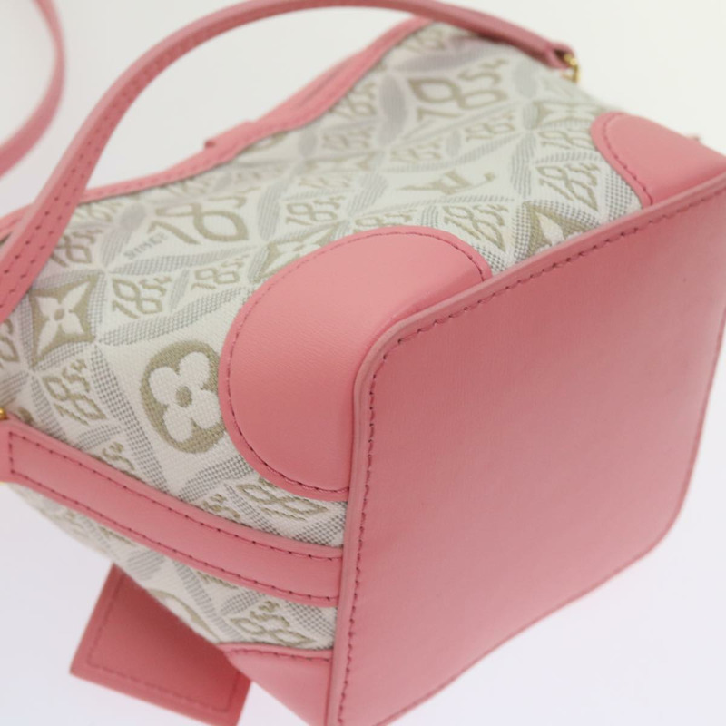 【日本直送】路易威登二手1854印花Noe Perth粉紅色手提包 M81112 LV正品 69112SAM-15